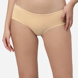 SOIE (Pack of 2) Mid Rise High Coverage Solid Colour Cotton Stretch Briefs image 4