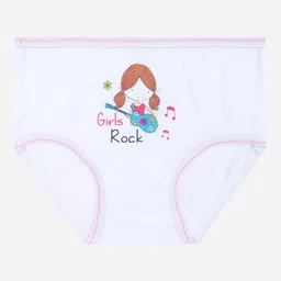 DYCA Girls Pack Of 3 Printed Basic Briefs image 3