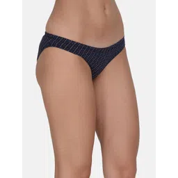 Leading Lady Women Pack Of 6 Printed Pure Cotton Low Rise Bikini Briefs BKN-5006-5007-6 image 5