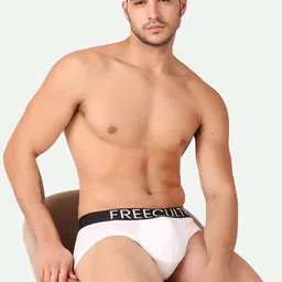 FREECULTR Snug Fit Organic Cotton Anti-Odour Basic Briefs FC-CTN-B-WHT-01 image 2
