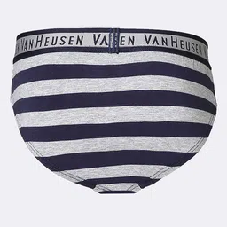 Van Heusen Boys Pack Of 2 Anti-Bacterial Striped Basic Briefs image 5