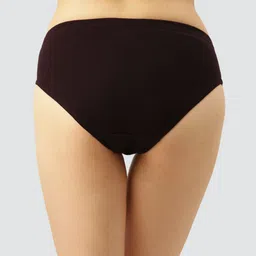 Dollar Missy Pack of 10 Combed Cotton Solid Hipster Briefs image 3