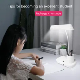 cinefx 3 Colour Mode Light- White, Warm, Warm-White/Table Study Lamp image 5