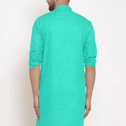 vinaari Men Cotton Blend Kurta Pyjama Set image 2