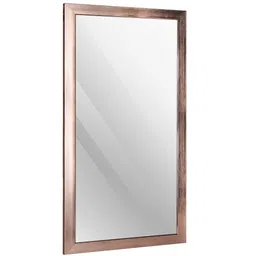 k k glass & aluminium Rectangle (24X48) Brown Wall Mirrors image 4