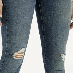 levi's Women Skinny High Rise Blue Jeans image 5