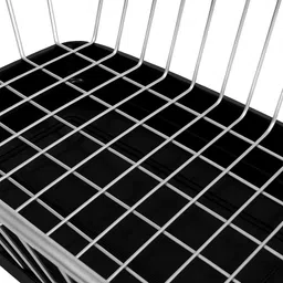 kitchenplus Dish Drainer Kitchen Rack Steel image 5