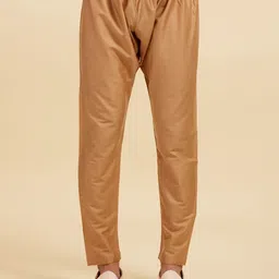 diwas by manyavar Men's Art Silk Solid Pyjama (1pc) Men Pyjama-picture-10