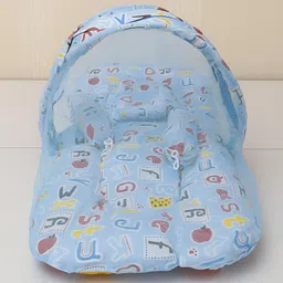 kiwon New Born Baby Bedding Set with Protective Mosquito Net and Pillow (0-24 Months) Nylon Washable Infants Mosquito Net-picture-12