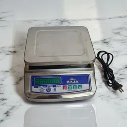 Virgo Industrial Raja Mini Weighing Scale | Heavy Duty Stainless Steel | 30Kg Weighing Scale-picture-17