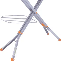 flipzon Deluxe 15" Foldable Ironing Board with Aluminised Ironing Surface (Silver) Ironing Board image 3
