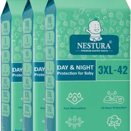 nestura Baby Diaper Pants Triple Xl XXXL size Pack of 3 - XXXL-picture-25