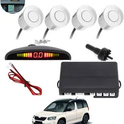 peeps store Universal 4 White Reverse Parking Sensor-AP25N569 Universal 4 White Reverse Parking Sensor-AP25N569 Parking Sensor-picture-17