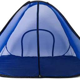 sasdan Polyester Adults Washable Verticle Zip Mosquito Net - L,B,H (7 x 7 x 4.6 ft) with High-Quality Zip Mosquito Net image 5