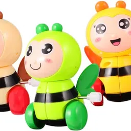 Cute Cartoon Animal Wind Up Toys Clockwork Kids Gift Running Puppy (Pack of 1)-image-44