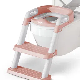 baybee Western Toilet Potty Seat for Kids Baby Potty Training Seat Chair with Ladder Potty Seat-picture-30