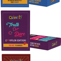 gangaur enterprises Who's Most Likely To + Dumb Charades + Truth Or Dare Couples Edition -Set of 3 Post Card-picture-25