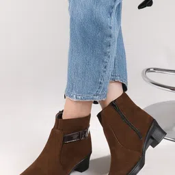 planet walk Lightweight comfort extra-soft with trendy, premium stylish design Boots For Women image 2