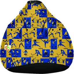 orka XL Tear Drop Bean Bag Cover (Without Beans) image 1