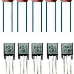 malati (pack of 10) Vary Useful Combo of BC547 Transistors & LDR Sensor Photoresistor Electronic Components Electronic Hobby Kit-picture-10