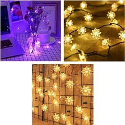 nirvair 36 LEDs 13 m Multicolor Steady Strip Rice Lights-picture-20