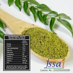 kayaboost Curry Leaves Powder, 100% Natural | for Hair Care Formulation | Hair Growth image 2