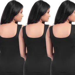 digsel cottons Women Black Camisole image 2