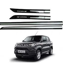 bubu Car Door Side Chrome line Beading for Maruti Suzuki Nexa S-Presso Set of 4 (5M) Car Beading Roll For Door-picture-13