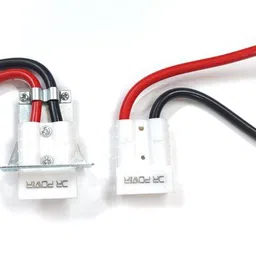 erhindia 1 Pair Electric Vehicle Charging Socket EV Connector for E Scooty Electronic Components Electronic Hobby Kit image 1