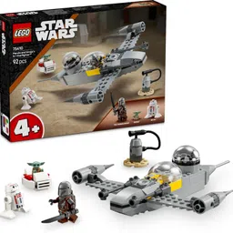 Star Wars Mando and Grogus N-1 Starfighter Building Toy 75410 (92 Blocks)-image-28