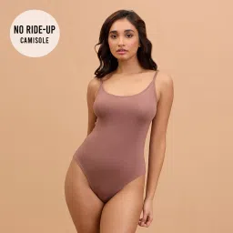 Nykd by Nykaa No Ride-Up Luxe Modal Layering Camisole with Bodysuit NYC008-Dark Skin image 1