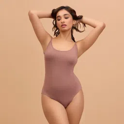 Nykd by Nykaa No Ride-Up Luxe Modal Layering Camisole with Bodysuit NYC008-Dark Skin image 3