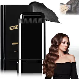 durrell 2 In 1 Instant Hair Dye Comb For Women & Men Instant Hair Dye Comb Easy Grey Cov , Black-picture-11
