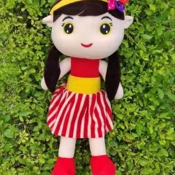 saubhagye Cute Huggable Beautiful Sofia Doll Stuffed Soft Toy for kids/Girls/BIRTHDAY GIFT - 40 cm (Red)- 40 cm-picture-29