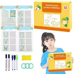 vhd Kids Dot to Dot Puzzle Workbook with 56 Pages & Accessories (3+ Years) Z3-picture-26
