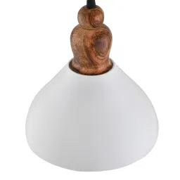 homesake Ademar White Metal Hanging Light image 4