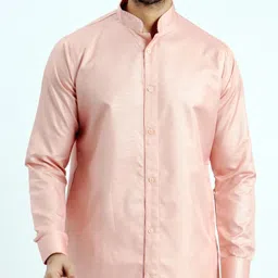 jodidar Men Solid Dupion Silk Straight Kurta-picture-17