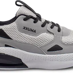 xxuma Unisex Grey Running Shoes Casuals For Men-picture-45