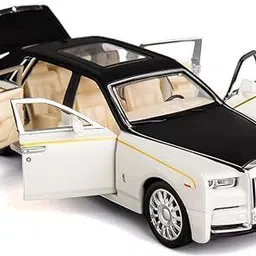 countrylink Rolls Royce Phantom Metal car Toy Open Door with Light Music multicolor-picture-17