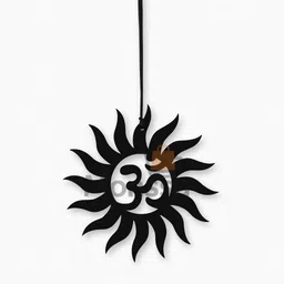 OM Dream Catcher Car Mirror. Car Hanging Ornament-image-2
