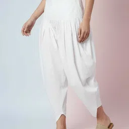 tulip Cotton Solid Patiala image 3