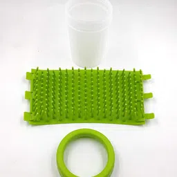 foodie puppies Foot Washing Cup, Pet Paw Cleaner Portable Dog Paw Washer with Soft Silicone Bristles for Quickly Cleaning Pets Muddy Feet - Color May Vary (Large) Grooming Gloves for Dog & Cat image 5