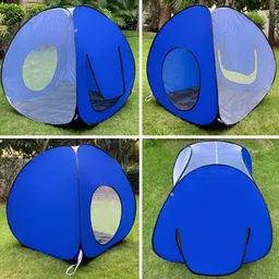 nm creation Play House Foldable One Side Round Outdoor & Indoor For Kids image 2
