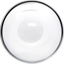 cutting edge Glass Mixing Bowl Borosilicate Mixing/Serving Round Glass Bowl for Kitchen (Set Of 1, 1.1Litre) image 3