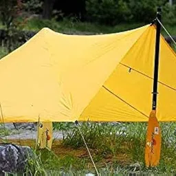kk galaxy 12ftx18ft Triple Waterproof Tarpaulin Sheet (180 GSM) Tent - For construction work, pickup truck covers, cement ,raw material cover, two-wheeler cover image 3