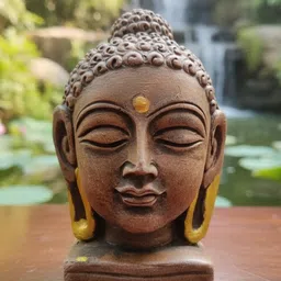 mkfashion Budda statue idol figures Decorative Showpiece - 5 cm image 4