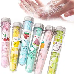 tennessine Pack of 1 Petals Paper Soap Tube Scented & Portable For Home,Travel etc x1.367-picture-27