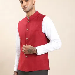 turtle Solid Men Waistcoat image 3
