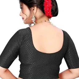 priyanka traders Round Neck Women Blouse-picture-14