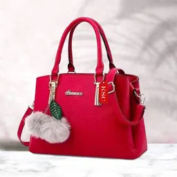 Women Red Hand-held Bag-image-39
